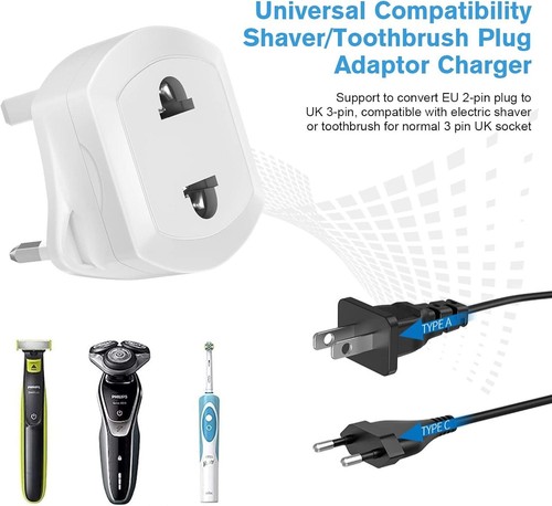 Pin uk plug adapter - 2,