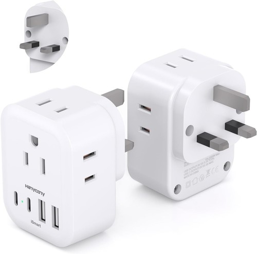 Plug adapter 2 pack - to,