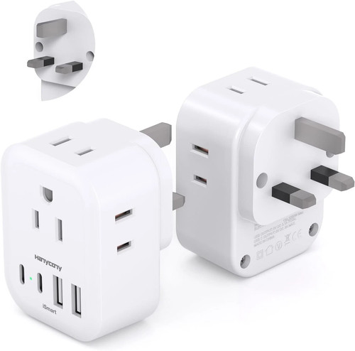 Plug adapter 2 pack - plug,