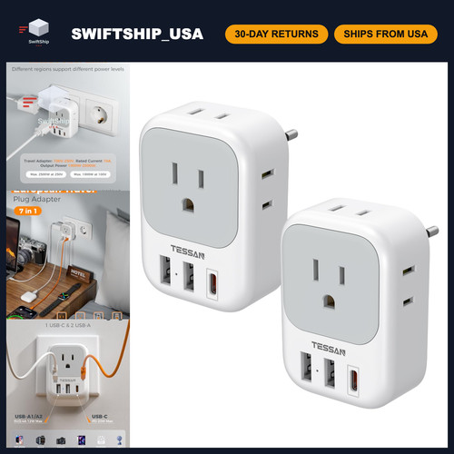 Universal european travel plug - european,