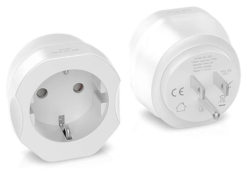 Pack europe us plug - to,