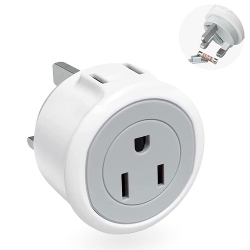 Plug adapter 2 in - uk, adapter,