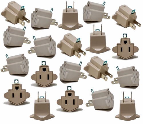 Pack 2 prong ac - 20,