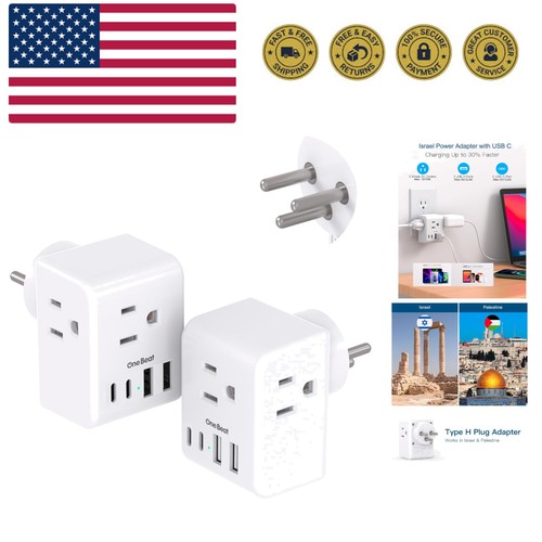Pack israel power adapter - 2,