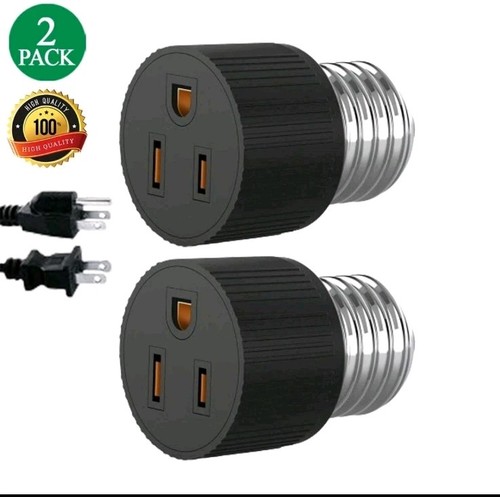 2pcs light bulb - socket, 2