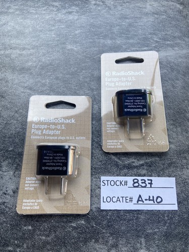 Plug adapter - (2x),