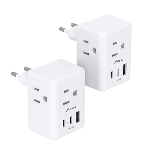 Pack european travel - pack, plug