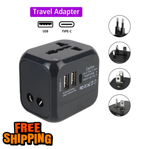 Universal travel adapter usb - universal,