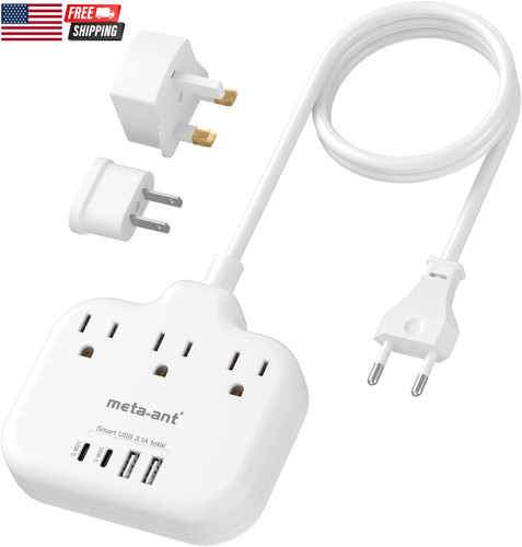 European travel plug adapter - european,