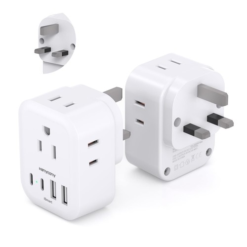 Plug adapter 2 pack - to,