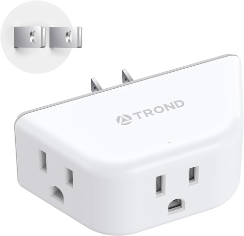 Prong outlet adapter - to,
