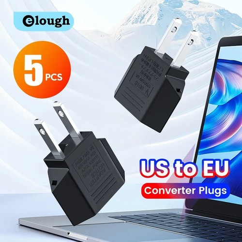 Plug adapter travel - us, eu