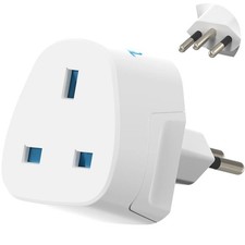 UK To Switzerland Plug Adapter