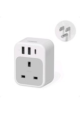 TESSAN UK to US Plug Adaptor