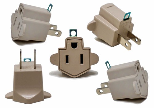 Pack 2 prong ac - 5,