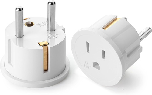 Bates european travel plug - european,