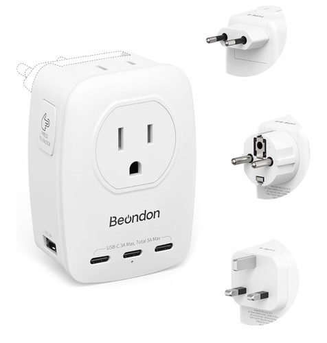 Beondon european travel plug - travel,