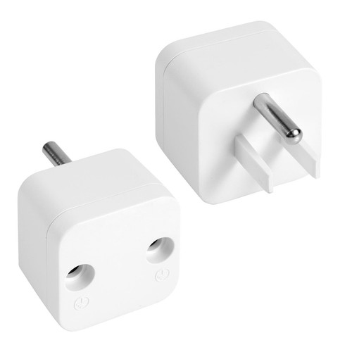 2pcs grounding plug adapter - grounding,